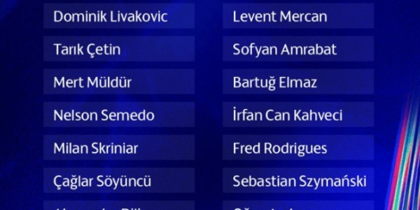 费内巴切大名单公布！穆帅剑指欧冠！坐拥两大顶级前锋，扭转风评