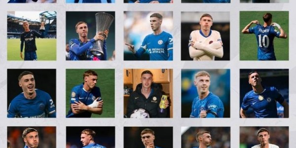 4700万欧购入已45球28助攻！切尔西官推纪念帕尔默百场里程碑