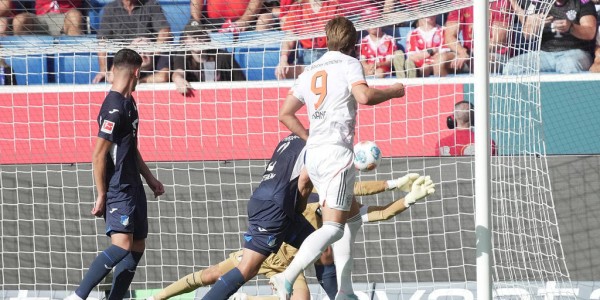 德甲-凯恩戴帽格纳布里破门 拜仁4-1霍芬海姆豪取4连胜